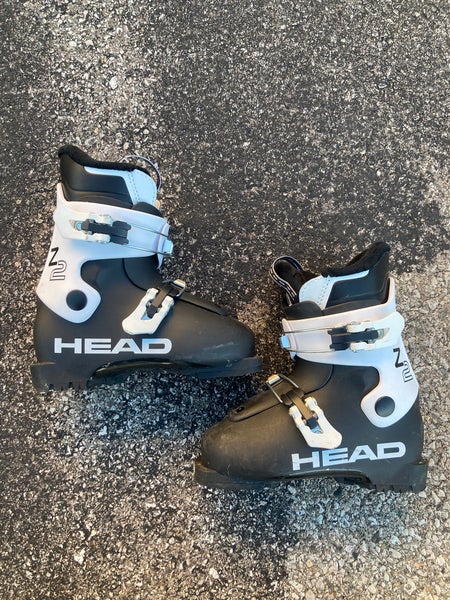 Mondo 19 & 19.5 Kid's HEAD All Mountain Ski Boots Soft Flex (Used)