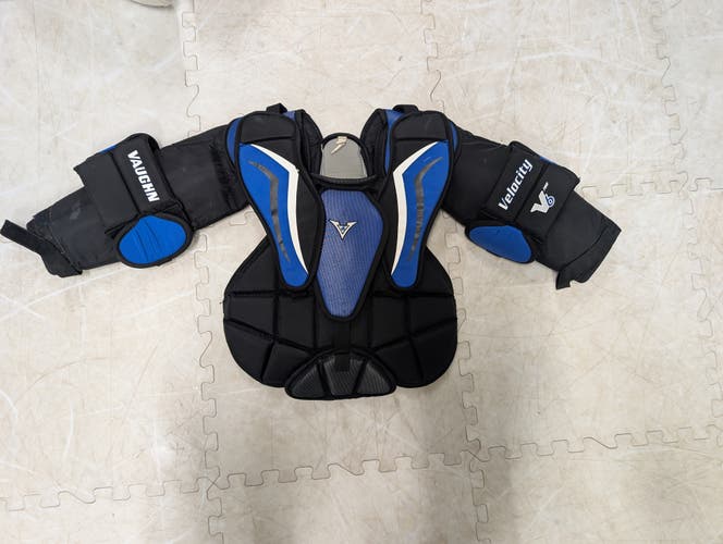 Medium/Large Vaughn Velocity V6 Goalie Chest Protector (Used)