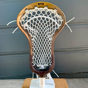 STX Duel 2 Strung Head strung with Hero X
