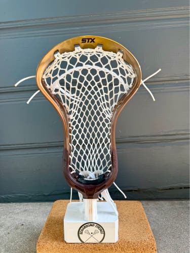 STX Duel 2 Strung Head strung with Hero X