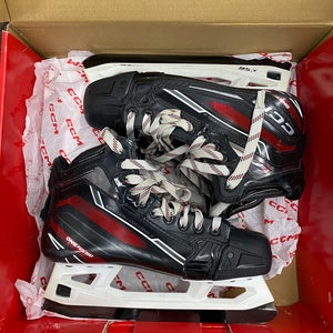 2 sets of blades CCM EFLEX 6.9 Hockey Goalie Skates 8.5