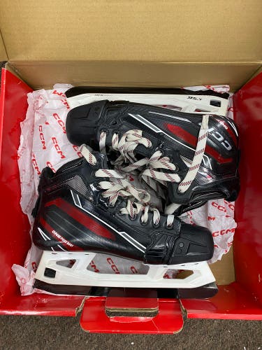 2 sets of blades CCM EFLEX 6.9 Hockey Goalie Skates 8.5