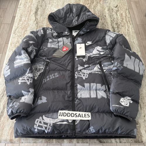 Nike Jacket Bold School Windrunner FZ2288-045 Storm Fit Puffer Hooded Men’s XL
New with tags