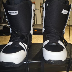 Men's Size 13.0 (W 14.0) System Snowboard Boots Medium Flex All Mountain (Used)