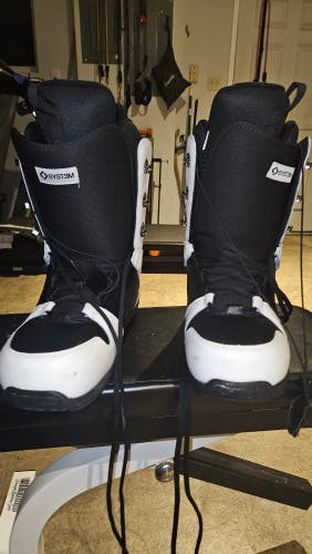 Men's Size 13.0 (W 14.0) System Snowboard Boots Medium Flex All Mountain (Used)