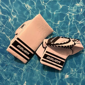 Youth Bauer Prodigy Goalie Glove & Blocker | Full Right (Used)