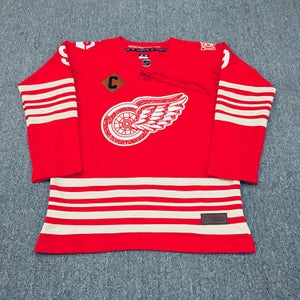 Detroit Red Wings 9 Gordie Howe Red Winter Heritage Classic Ice Hockey Jerseys 54