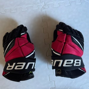 Bauer Vapor 2X Pro Gloves 12" (Used) Black and Red