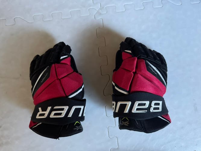 Bauer Vapor 2X Pro Gloves 12" (Used) Black and Red