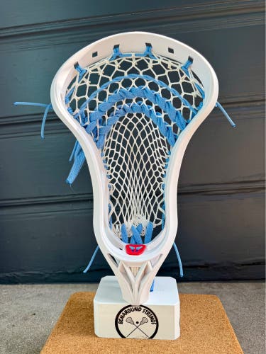 Signature Pro Lacrosse Head Pro Strung - Mid Pocket