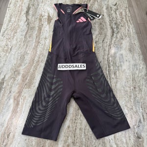 Adidas Adizero Pro Elite Black Yellow Pink Rheon Running Speed Suit Men’s Sz S

New With Tags - RARE