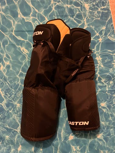 Black Senior Large Easton Stealth 55S Hockey Pants (Used)
