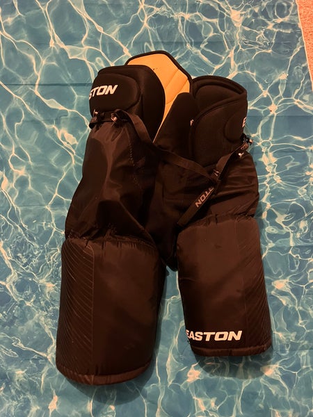 Black Senior Large Easton Stealth 55S Hockey Pants (Used)