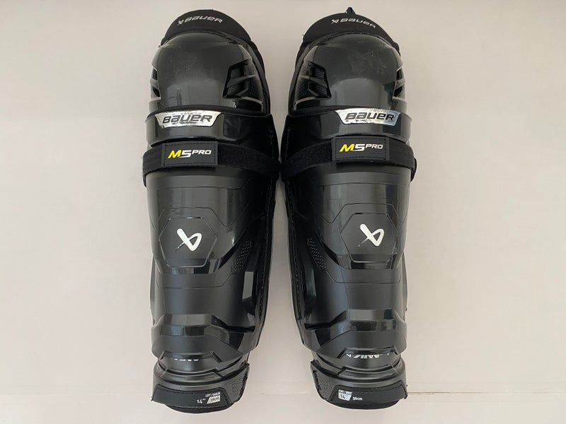 Bauer Supreme M5 Pro Shin Pads 14" guards