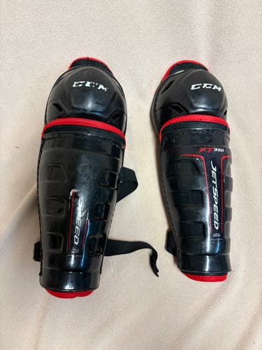 Youth CCM Jetspeed 10" Shin Pads (Used)