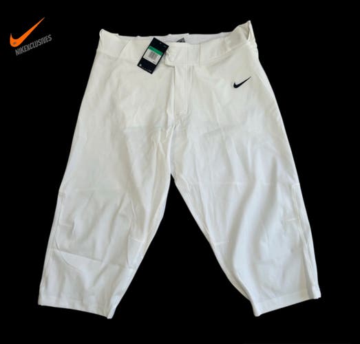 NIKE MEN'S STOCK VAPOR SELECT HIGH BASEBALL PANTS CQ6670-100 size XL