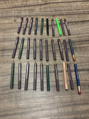Golf Pencils Lot of 30