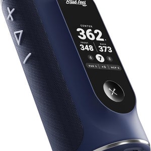 NEW Blue Tees The Player + Navy Wireless Bluetooth/GPS Golf Speaker