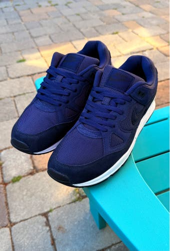MENS NIKE AIR SPAN II SE SP19 ATHLETIC SNEAKERS - MIDNIGHT NAVY BQ6052-400 SZ 11