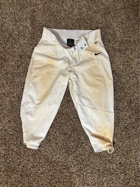 White Men's Medium Adult Nike Game Pants (Used)