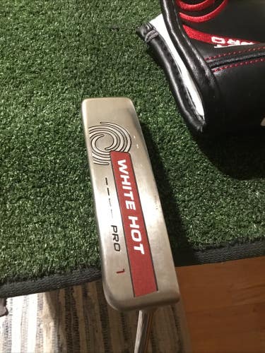 Odyssey White Hot Pro 1 Putter 34.5 Inches (RH) & Head Cover *VGC*