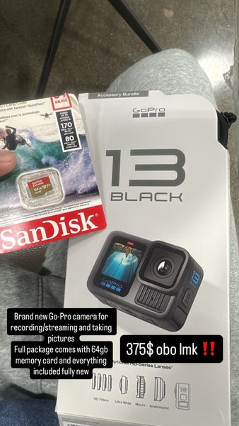 Go-Pro 13 BLACK Bundle (New)