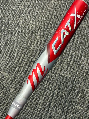 2023 Marucci CAT X Composite Bat USSSA Certified (-10) Composite 21 oz 31" (Used)