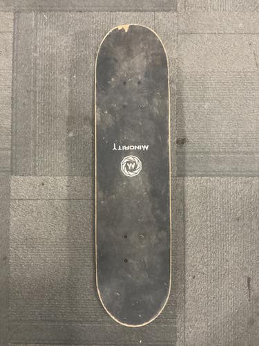 Used MINORITY SKATEBOARD Complete Skateboard Black 8" 11614-S000224301
