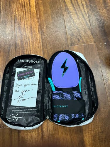 All American Sliding Mitt black/ purple limited edition Bruce bolt