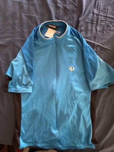 Blue Medium Men's Pearl Izumi Jersey (Used)