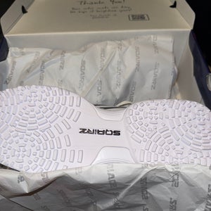 White Men's Size M 10.0 (W 11.0) Turf Cleats (New)