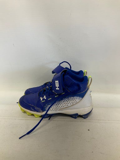 Used Under Armour BH BB/SB Cleats Royal Blue Junior 04 11823-S000035558