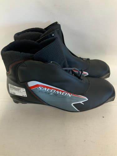 Used Salomon ESCAPE 5 TR Mens SNS XC Ski Boots Black M 12.5-13 11823-S000035553