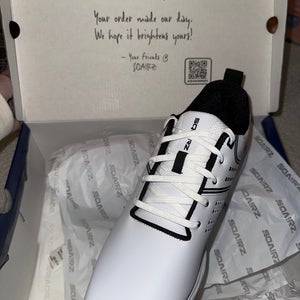 White Men's Size M 11.0 (W 12.0) Metal (New)