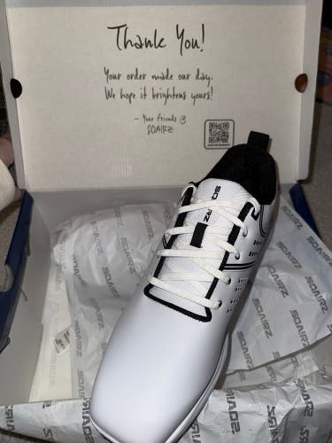 White Men's Size M 11.0 (W 12.0) Metal (New)
