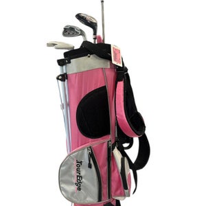 Used Tour Edge BAZOOKA Jr Package Set RH Pink 5 Piece 11850-S000021952