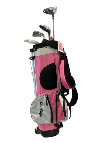 Used Tour Edge BAZOOKA Jr Package Set RH Pink 5 Piece 11850-S000021952