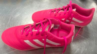 Used Adidas Soccer Cleats Pink Junior 04 11497-S000153379