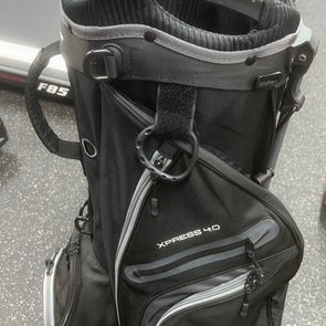 Used ONE WITH GOLF Mens Stand Bag Black 11497-S000153369