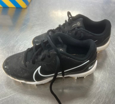 Used Nike DIAMOND BB/SB Cleats Black Junior 01.5 11497-S000153367