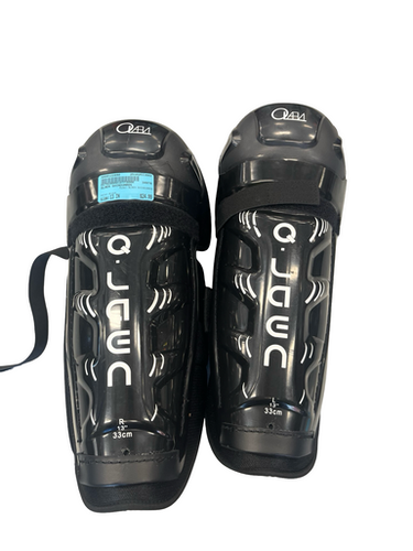 Used QLAEN SHINGUARDS Senior Shin Guards Black 13" 11682-S000122890