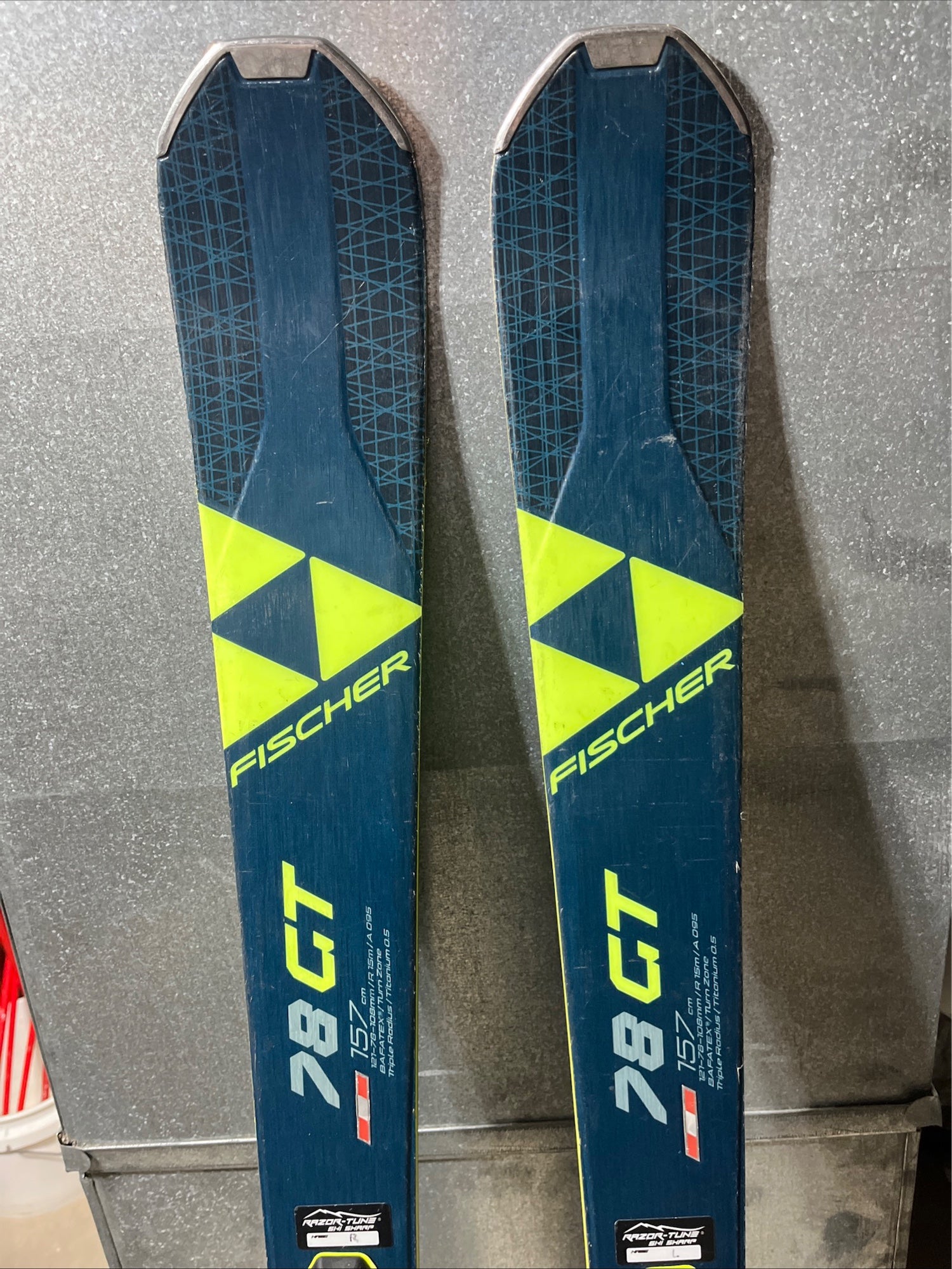 Fischer RC One 78 GT Skis | Used and Closeout