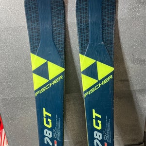 Fischer RC One 78 GT 157 cm All Mountain Skis With Bindings Max Din 10 (Used)