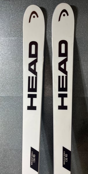 HEAD World Cup Rebels i.SG RD 207 cm Racing Skis With Bindings Max Din 20 (Used)