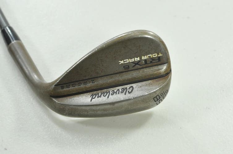 Cleveland RTX-6 Zipcore Tour Rack Raw 58*-10 Wedge SteelFiber 95g Stiff # 205079