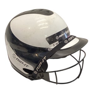 RIP-IT BLACK/WHITE BATTING HELMET w/Mask -SM 11443-S000199168