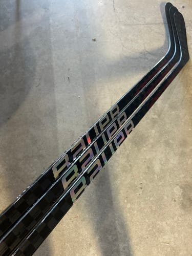 3 PACK 102 Flex Custom P29 Senior Bauer Nexus Sync Left Hand Hockey Stick Pro Stock (New)