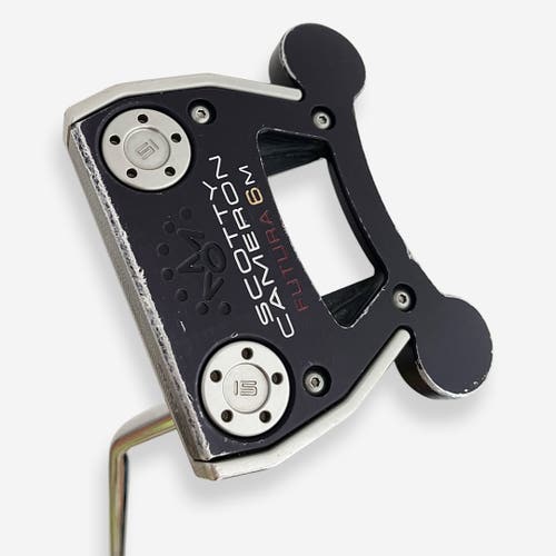 Titleist Scotty Cameron Futura 6M Putter Left Handed Steel Shaft 36”