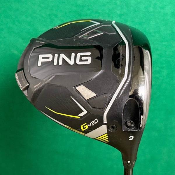Ping G430 Max 9 Driver UST Mamiya Helium 4F3 Graphite Regular w/HC