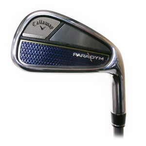 Callaway Paradym Forged Single 6 Iron Graphite Hzrdus Silver 75g Stiff Flex